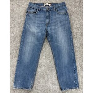 VTG Levis 559 Jeans Mens 34x30 Blue Relaxed Wide Straight Leg Medium Wash Y2K‎